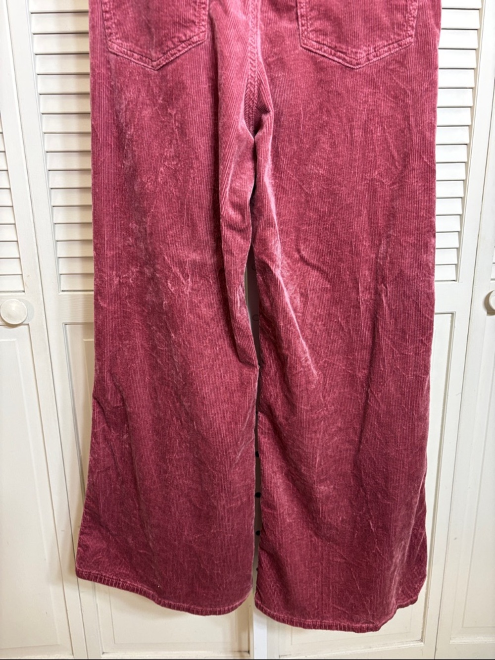 Anthropologie Pilcro Robbie Corduroy High-Rise Wide Leg Jeans by Pilcro Size 30 - Picture 11 of 14